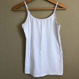 White tank top